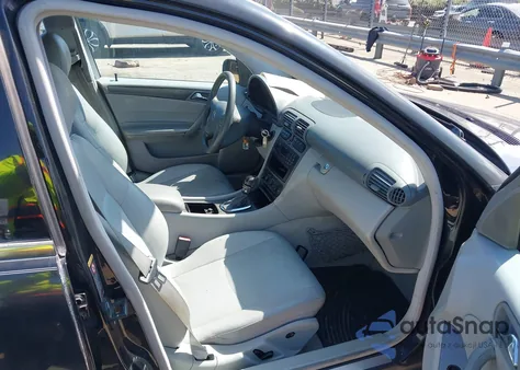 2003 Mercedes-Benz C 230 Kompressor Sport from USA, damaged, VIN WDBRF40J83F420238